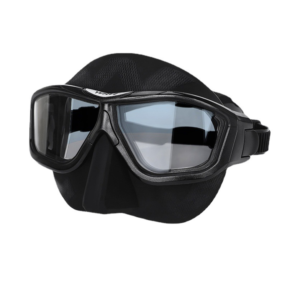 Freediving Mask Set - كامل الوجه مكافحة الضباب نظارات الغوص