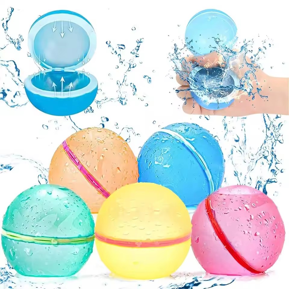 Aquatic Sports - 1-50 كرة ماء قابلة لإعادة الاستخدام