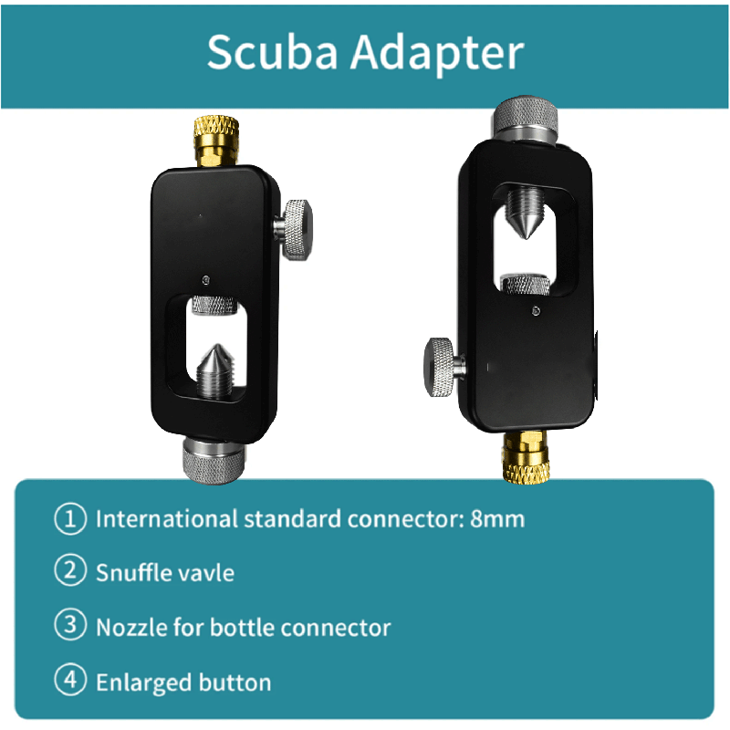 مجموعة خزان غوص صغيرة 1LScuba، - مراجعة Freediving Mask Set وسعره