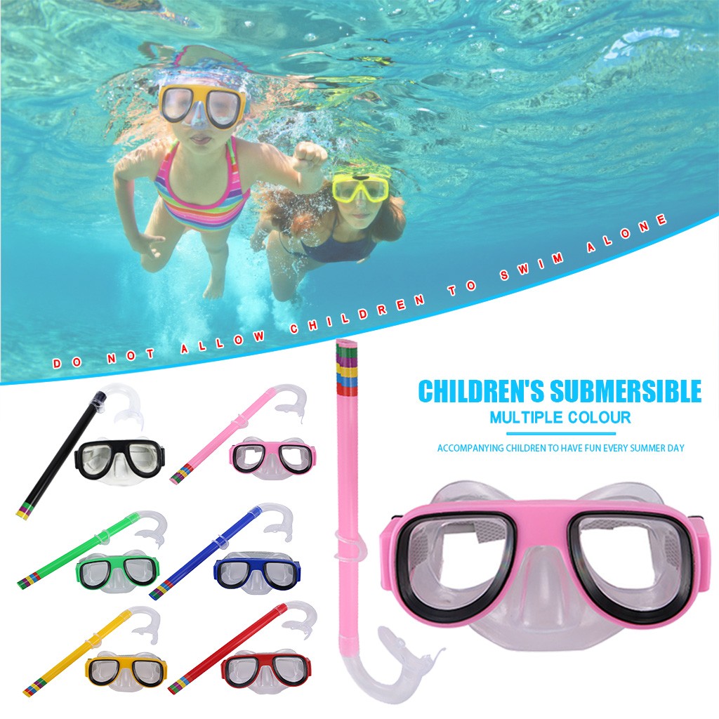 الصيف الأطفال الغوص حملق قناع  - مراجعة Freediving Mask Set وسعره