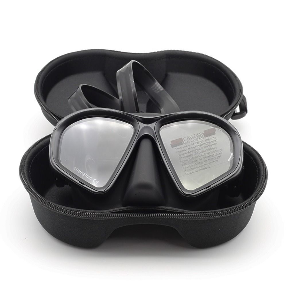 قناع غوص من الزجاج المقوى قابل - مراجعة Freediving Mask Set وسعره