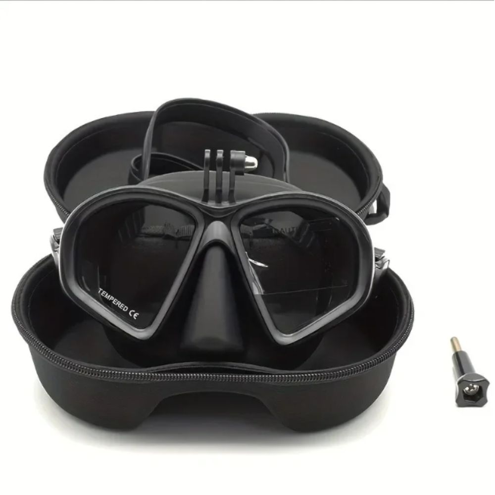 قناع غوص من الزجاج المقوى قابل - مراجعة Freediving Mask Set وسعره