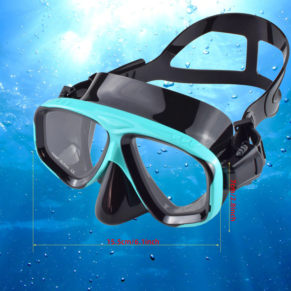 مجموعة قناع الغوص غص الجافة ،  - مراجعة Freediving Mask Set وسعره
