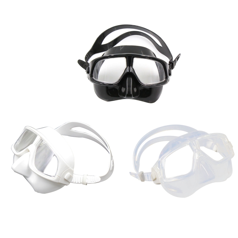 قناع الغوص الغطس ذو الرؤية الو - مراجعة Freediving Mask Set وسعره