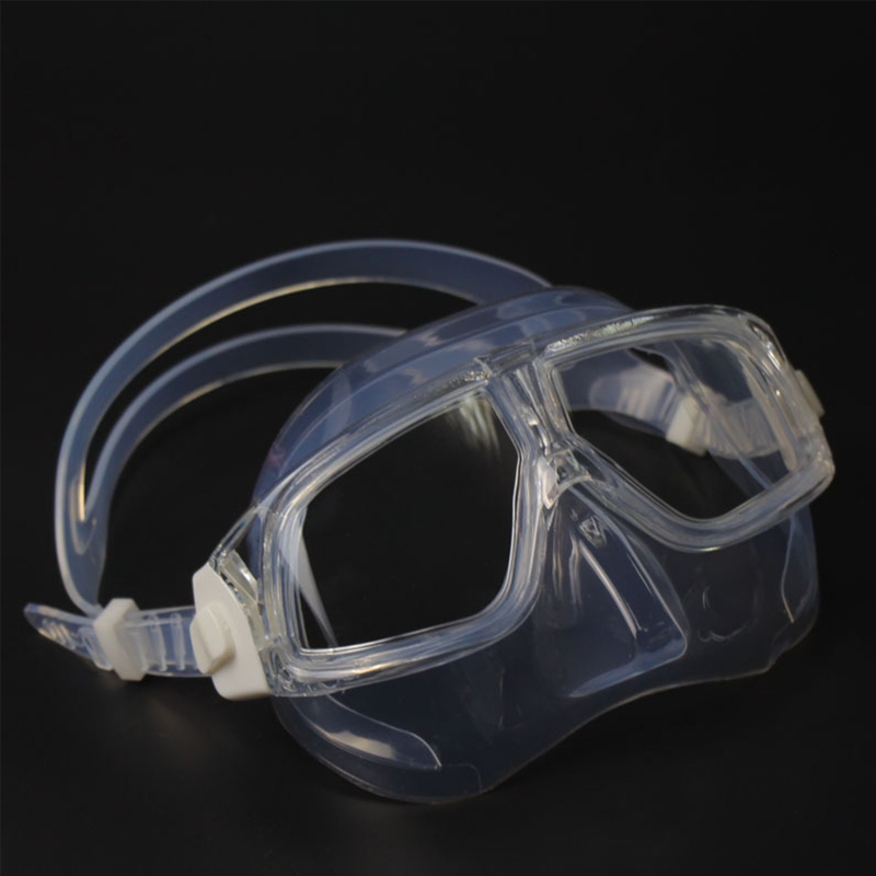 قناع الغوص الغطس ذو الرؤية الو - مراجعة Freediving Mask Set وسعره